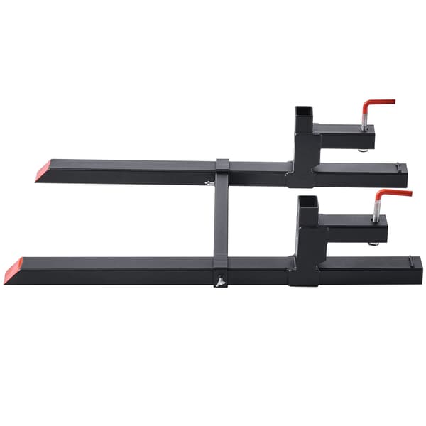 Klemgafler til pallegafler, 43 tommer, 2000 lb, stabilisatorstang