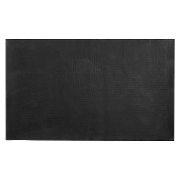 Måtte til hoveddøren, 1,8 x 1,2 m, skridsikker PVC, vaskbar, grå