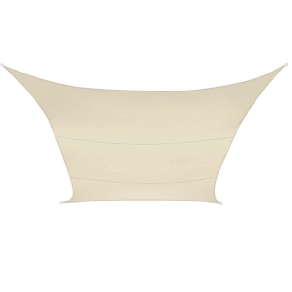 Shade Sail - Firkantet - 3,6 X 3,6 M - Farve: Creme