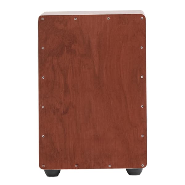 Cajon-tromme, birketræspanel, indvendig lilletromme, silikonefødder