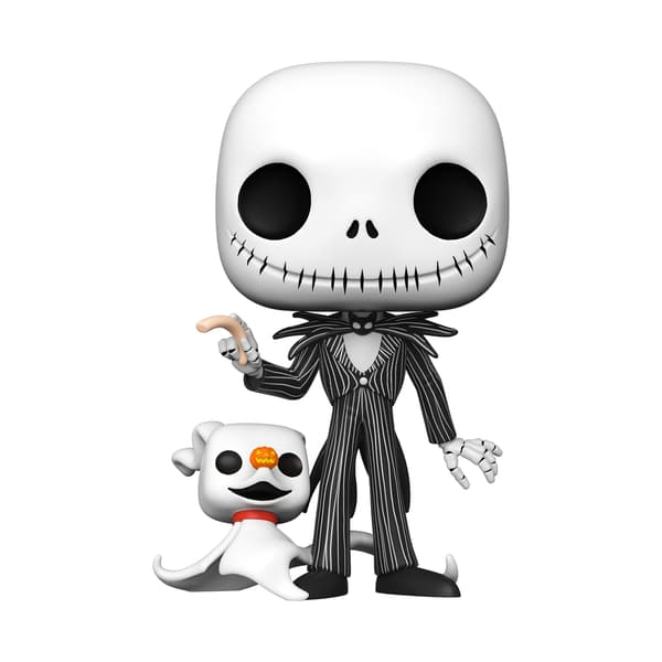Disney Nightmare Before Christmas Jack with Zero 25cm figuuri