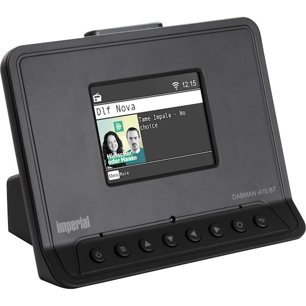 DABMAN i410 BT Compact Hybrid Radio DAB+ / FM / Internet / Bluetooth Musta