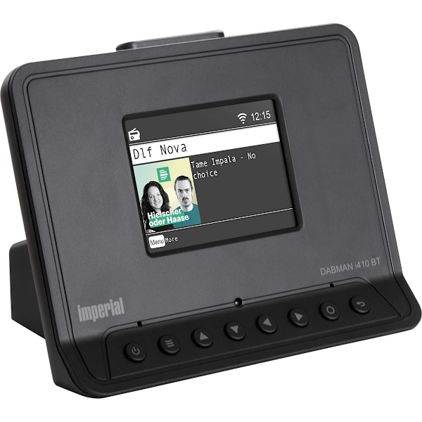 DABMAN i410 BT Kompakt hybridradio DAB+ / FM / Internet / Bluetooth Svart