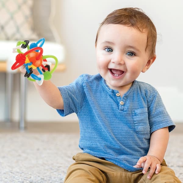 Infantino Rattle & Teether Bendy -putket