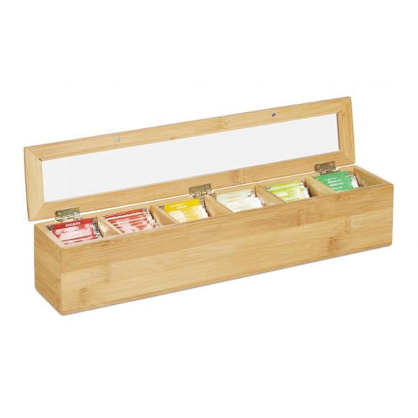 Teask bambusta 6 lokeroa