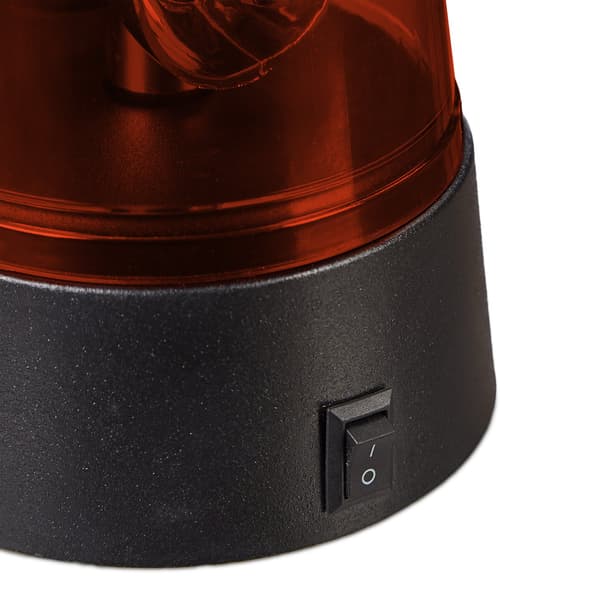 360° roterende LED festlys – rød, blå, gul