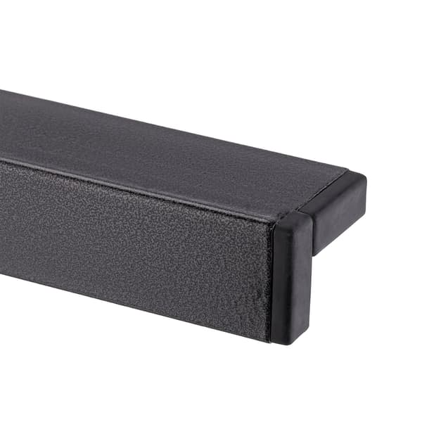 Fyrkantigt trädgårdsbord i trälook