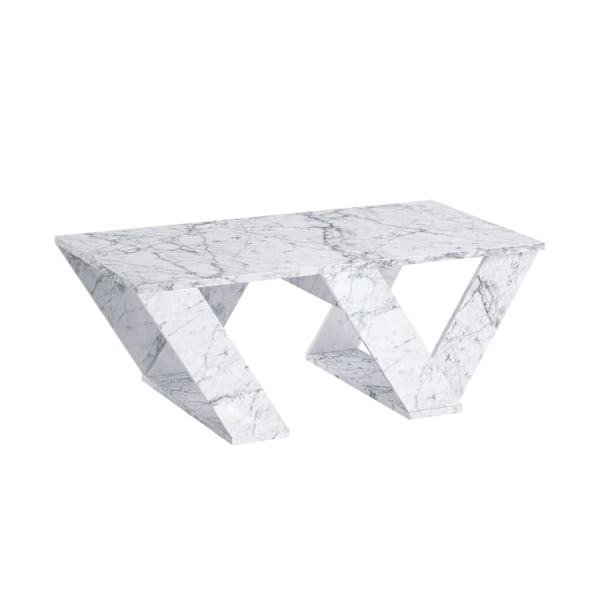 Sofabord Pipra - Carrara Marmor