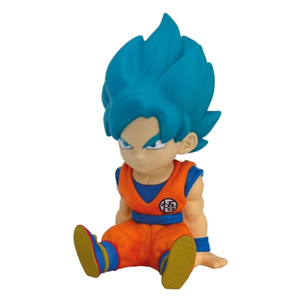 Dragon Ball Myntbank Son Goku Super Saiyan Blå 19 cm