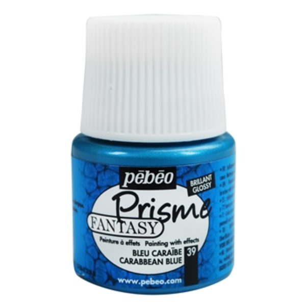 Pebeo Fantasy Prisme 45 ml. - Caribisk blå