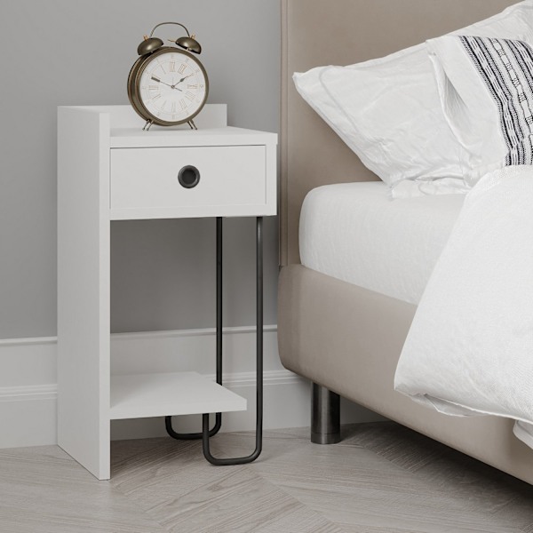 Natbord Sirius Left - Hvid v2