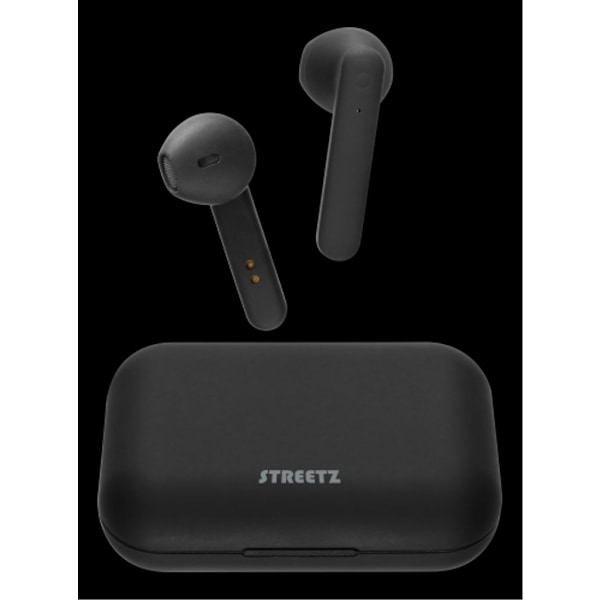 Streetz True Wireless Stereo Bluetooth Hovedtelefoner - Sort