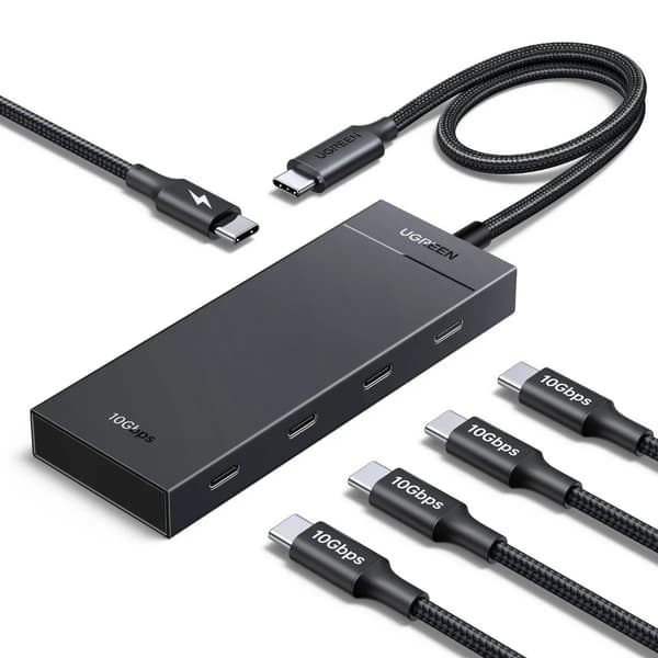 UGREEN USB-C hub til 4x USB-C 3.2 / 1x USB-C 100W PD