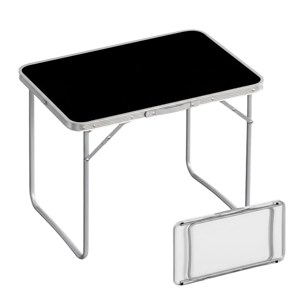Foldbart campingbord, letvægtsaluminium, bærbart