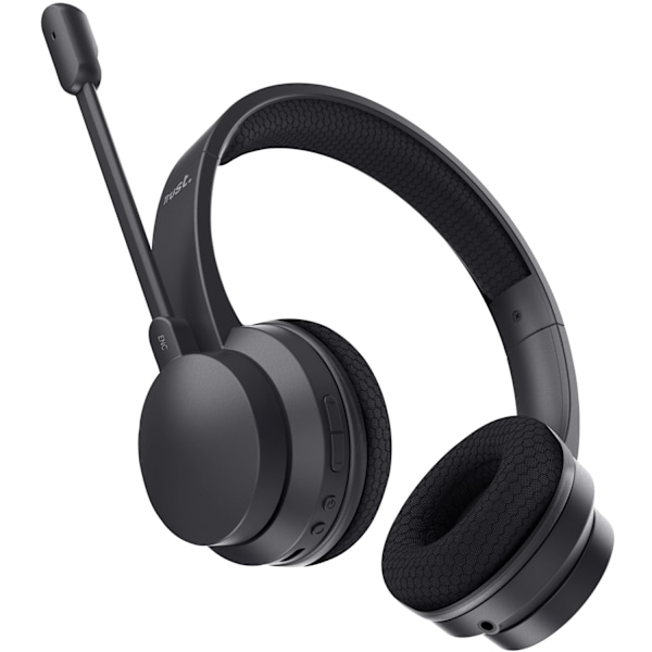 Ayda Trådløst PC Headset Bluetooth ENC Sort