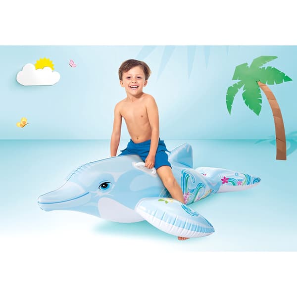 Ilmatäytteinen patja - delfiini INTEX 58535NP