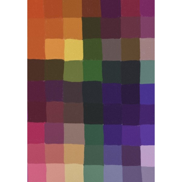 Rainbow Moisaic - 21x30 cm