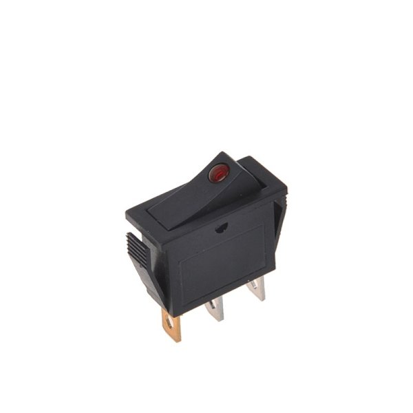 Keinukytkin LED punainen 12V / 24V-max. 10A