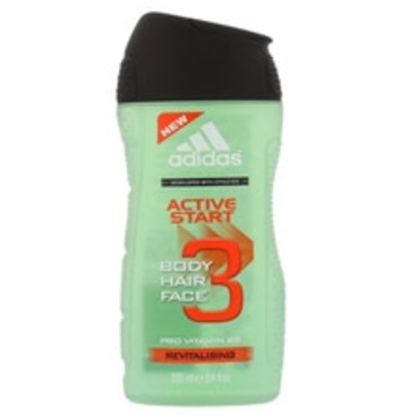 Adidas - Hair & Body Active Start Shower Gel, Shampoo, Face Wash