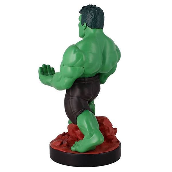 Hulk figur spændebeslag, 21 cm Cable Guy Display Stand