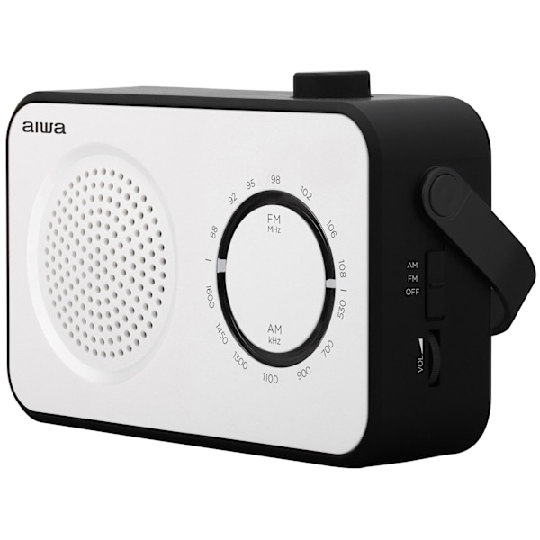 Analog radio Hvid