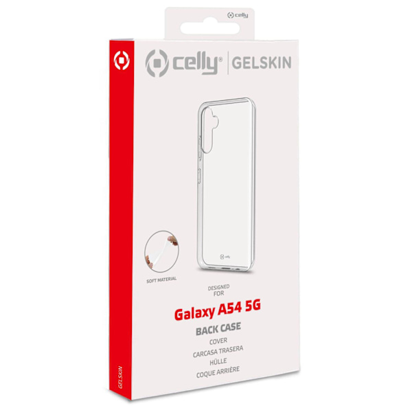 Gelskin TPU Cover Galaxy A54 5G läpinäkyvä