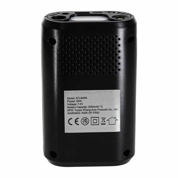 Bärbar elektrisk luftkompressor, powerbank, digital display
