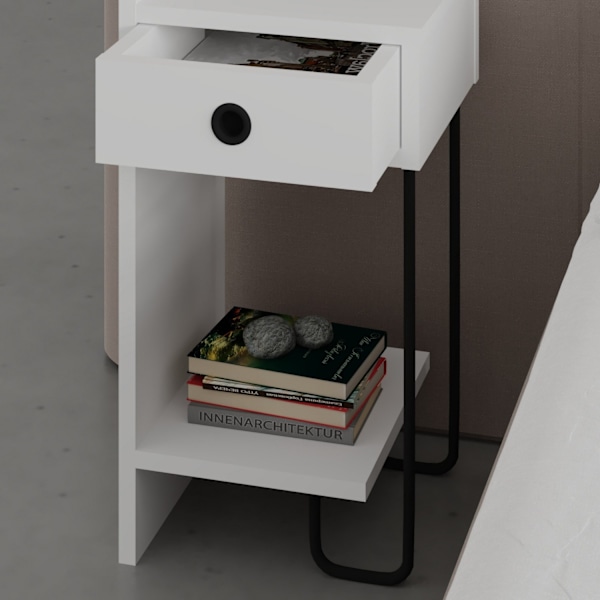 Natbord Sirius Left - Hvid v2
