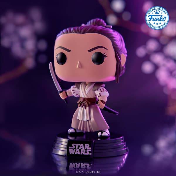 Star Wars Rey eksklusiv POP-figur – samlerobjekt vinyllegetøj