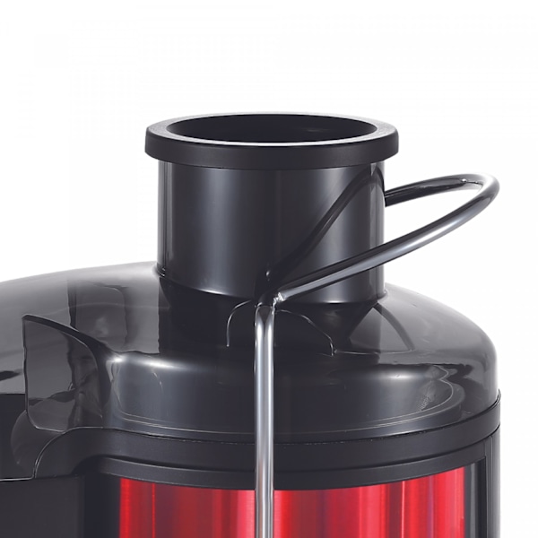 Royalty Line RL-PJ19001RD: 15L Juice Extractor i rustfrit stål - 700W - Rød