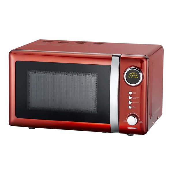 Mikrovågsugn, 700W, 20L, 12 program, chili röd