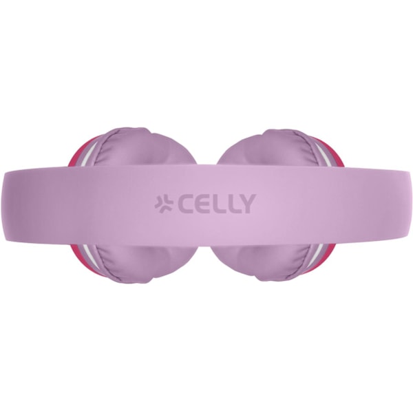 KidsBeat 2 Hörlurar volymbegränsade max 85dB 3,5mm-kontakt Rosa
