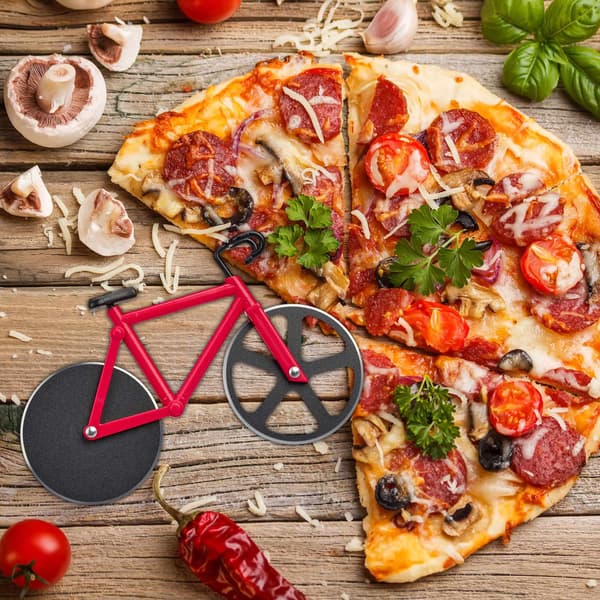 Pizzaskärare cykel