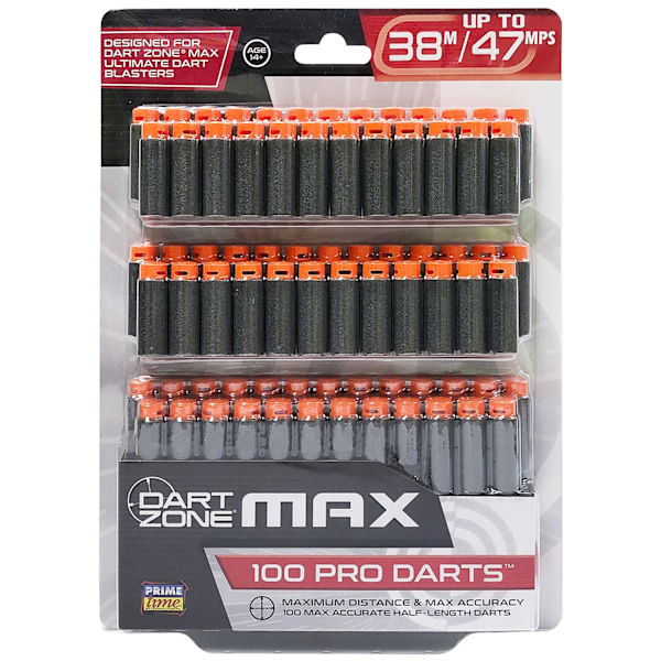 Dart Zone Max Darts 100 Refill Half Length