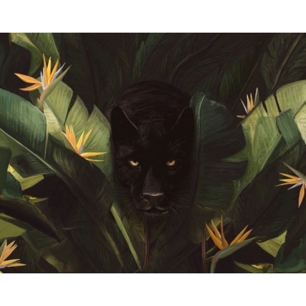 Hello Panther - 70x100 cm