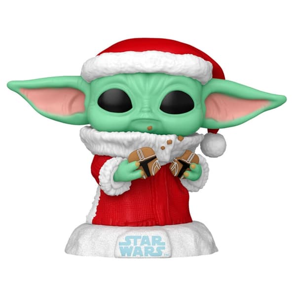 Star Wars Grogu-figur med tilbehør til julekage