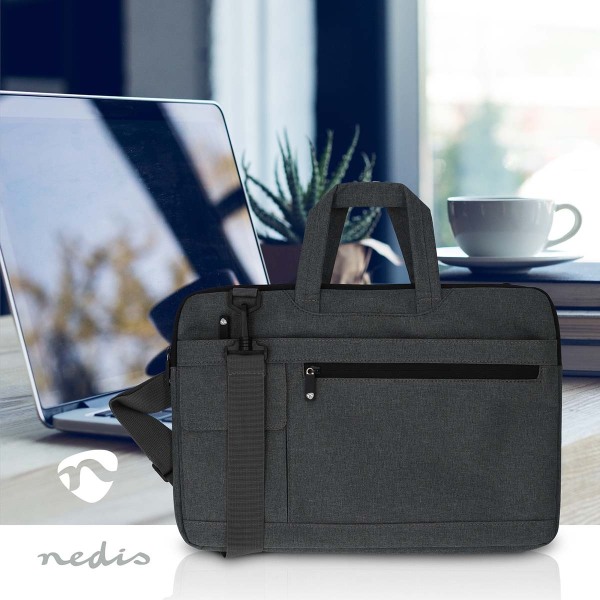 Notebook taske | 15 - 16 " | Bærestrop | 8 Rum | 30 mm | 285 mm | 410 mm | Polyester