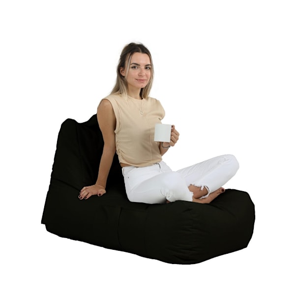 Garden Bean Bag Trendy Comfort Sengepuf - Sort