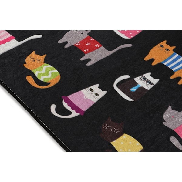 Matta (60 x 90) Black Cats DJT