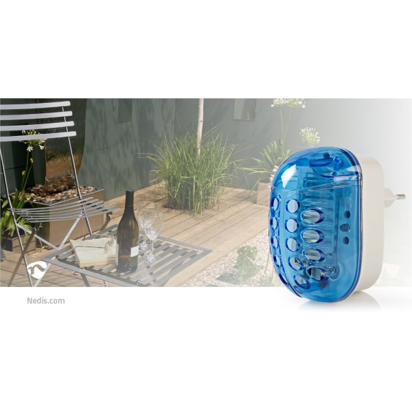 Myggefælde | 1 W | Lampe Type: LED Light | Effektiv rækkevidde: 20 m² | Blå / Hvid