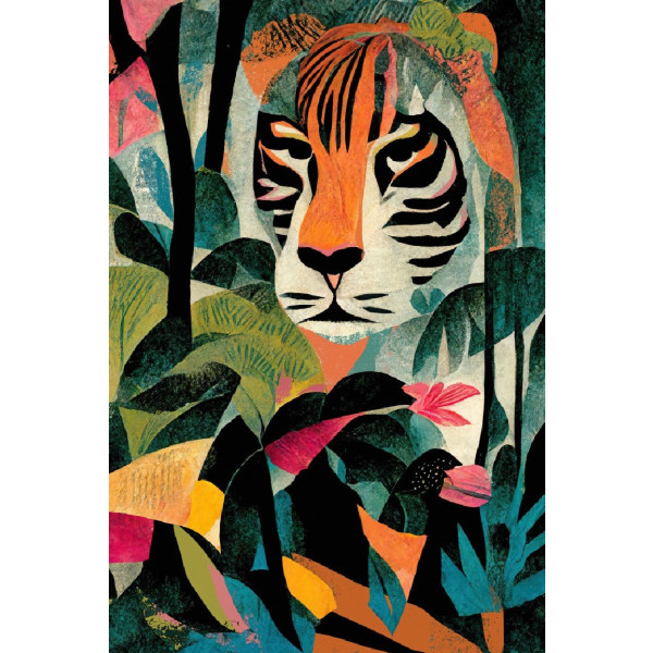 Jungle Tiger - 50x70 cm