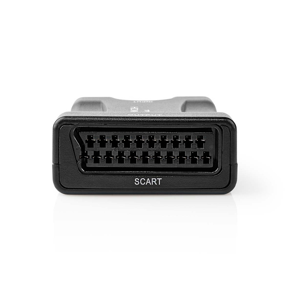HDMI ™ Omvandlare | HDMI™ ingång | SCART Hona | Envägs | 1080p | 1.2 Gbps | ABS | Svart