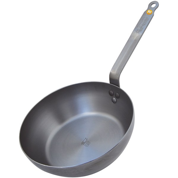 De Buyer Mineral B Element - stekpanna / baracker "rustik", kolstål, 28 cm