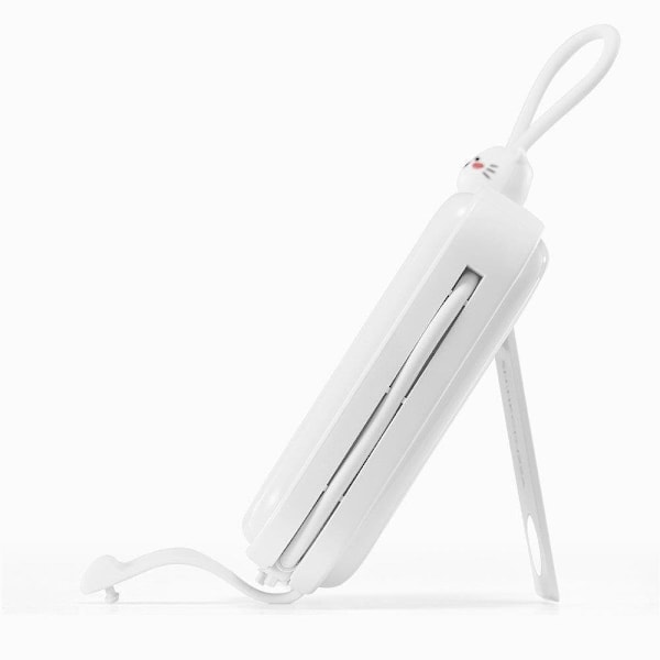 Powerbank jalustalla, USB-C-kaapelilla ja iPhone Lightning Cutie Series 10000mAh 22,5W valkoinen