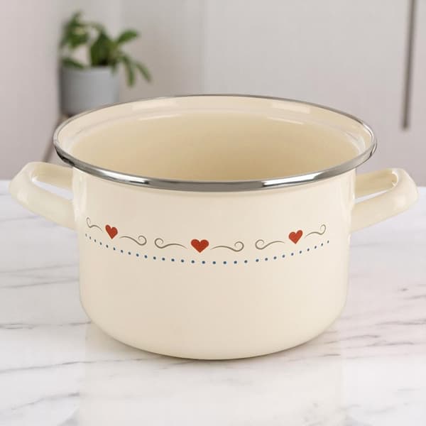 Flødeemaljegryde TONCA 18 cm, 2 l