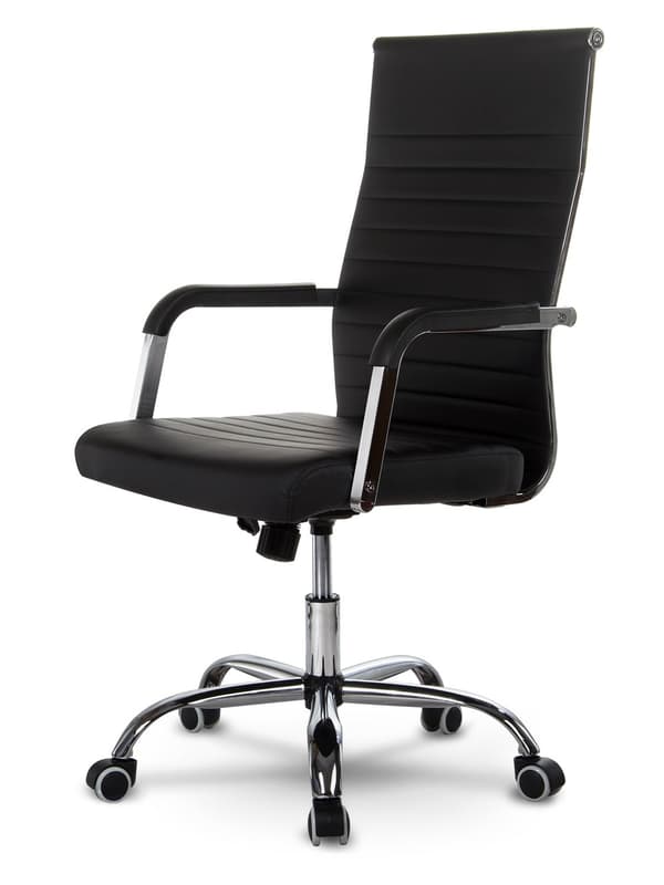 Modern design Sofatel Boston kontorsfåtölj, svart