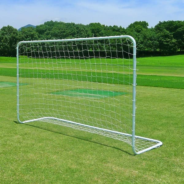 Fodboldmål med net, stålramme, 182 cm