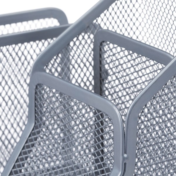 Penneholder i mesh med brevholder