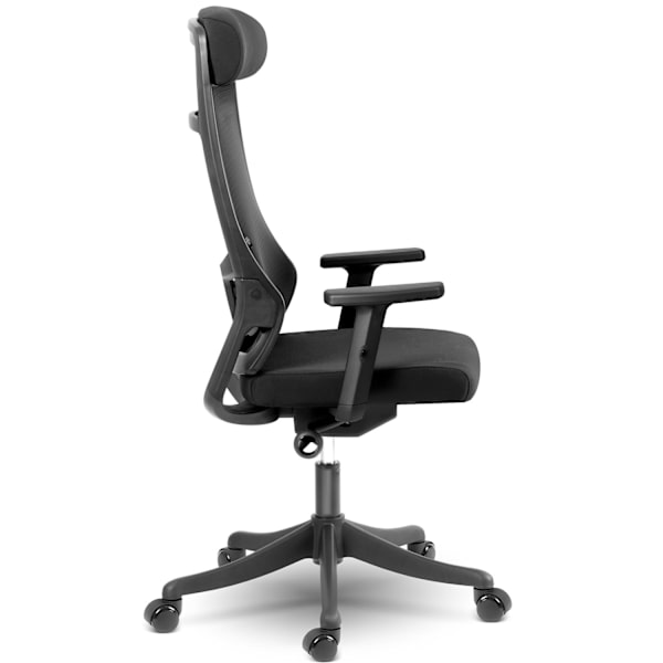 Ergonomisk kontorstol med micro mesh, Sofotel Brema, sort