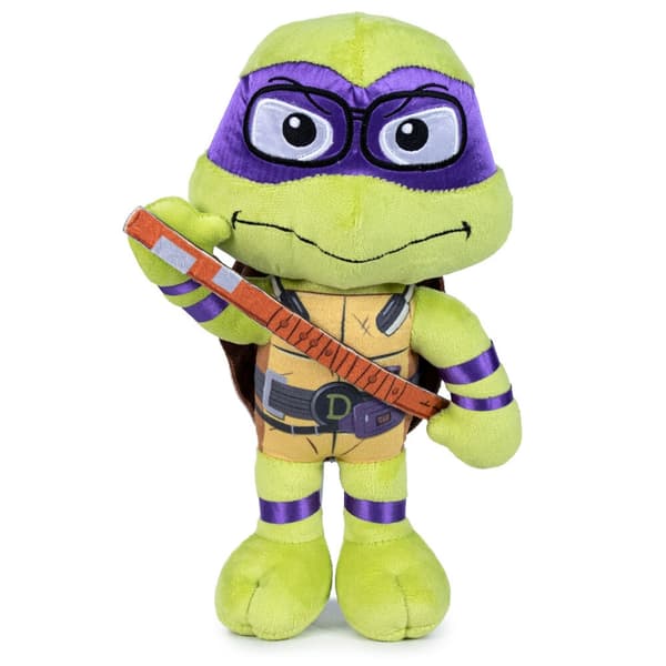 Ninjakilpikonnat-elokuvan Donatello-pehmolelu 28cm